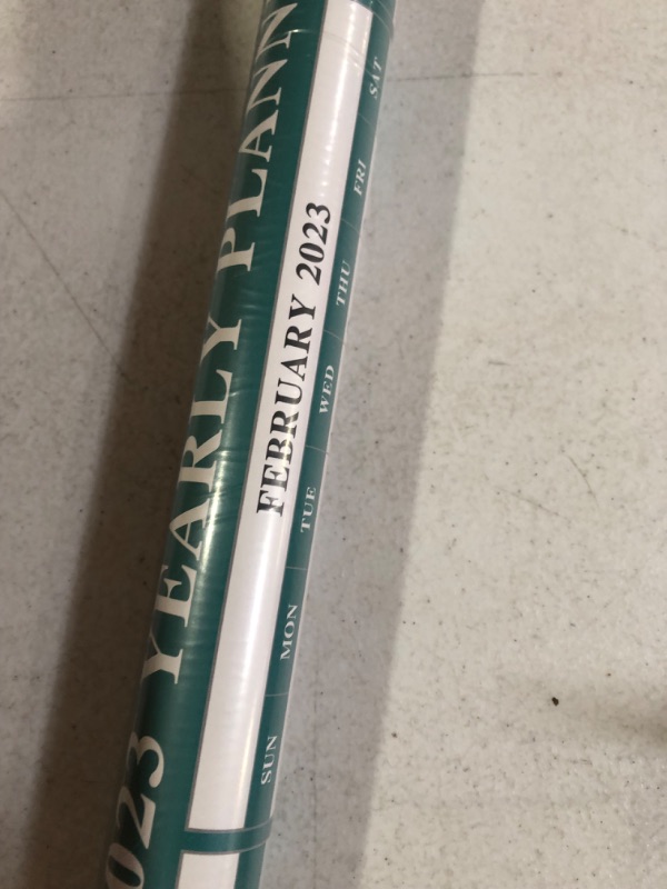 Photo 1 of (BRAND NEW) 24" x 36" Exellewis 2023 Wall Calendar Erasable, Wet & Dry Erase for Wall Large Laminated 
