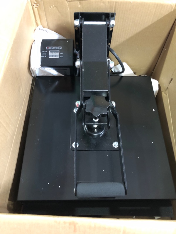 Photo 2 of *USED* TUSY Heat Press 15x15 inch Digital Heat Press Machine, Slide out Industrial Quality T-Shirt Heat Transfer Machine