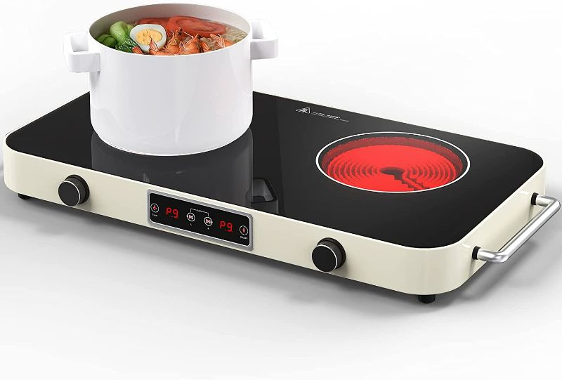 Photo 1 of *BRAND NEW* VBGK Double Induction Cooktop, Electric Cooktop with 9 Power Levels, Kids Lock & Timer, Overheat Protection