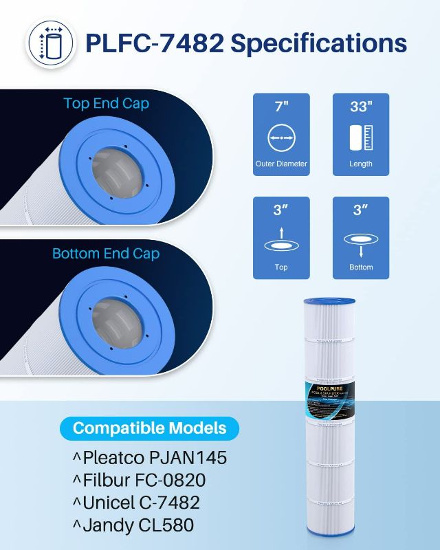 Photo 1 of *BRAND NEW* *SEE INFO* POOLPURE C-7482 Pool Filter