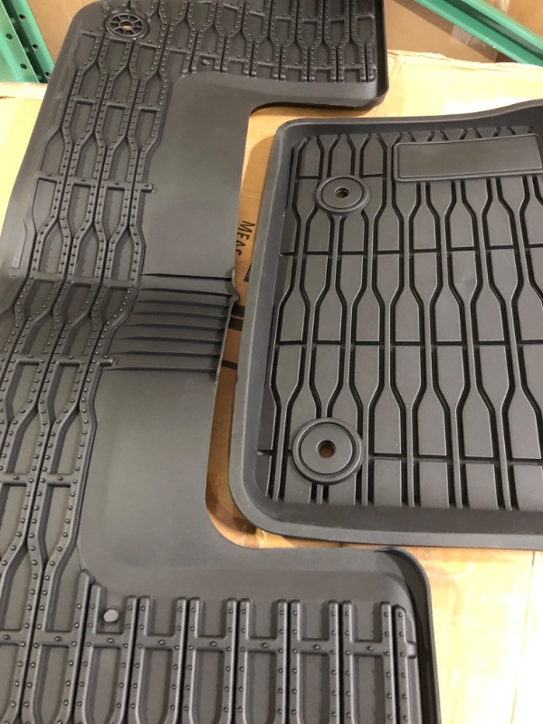 Photo 3 of KIWI MASTER Floor Mats Compatible for 2021-2023 Jeep Grand Cherokee L 3-Row All Weather Custom Fit Liners 