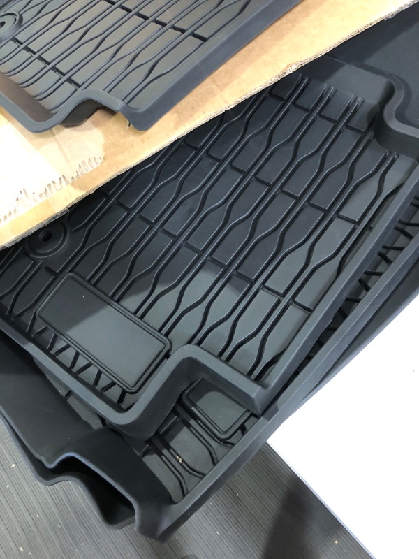 Photo 2 of KIWI MASTER Floor Mats Compatible for 2021-2023 Jeep Grand Cherokee L 3-Row All Weather Custom Fit Liners 