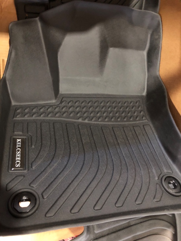 Photo 3 of KELCSEECS Floor Mats Custom Compatible Kia Sportage Hybrid 3pc