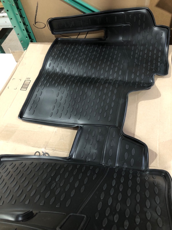 Photo 1 of Fits 2021-2023 Toyota Sienna Floor Mats 8 Passenger Model Liner Set, Full Set 4pc