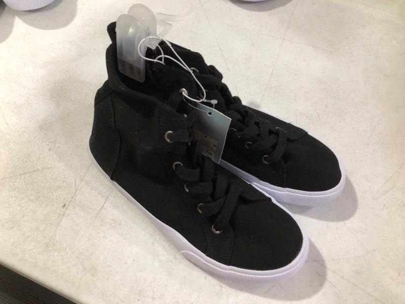 Photo 2 of Boys' Adwin Lace-Up Sneakers - Cat & Jack Black - Size 4