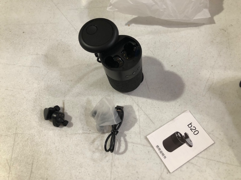 Photo 2 of GENERIC Mini Wireless Earbuds and Speaker ET-B20