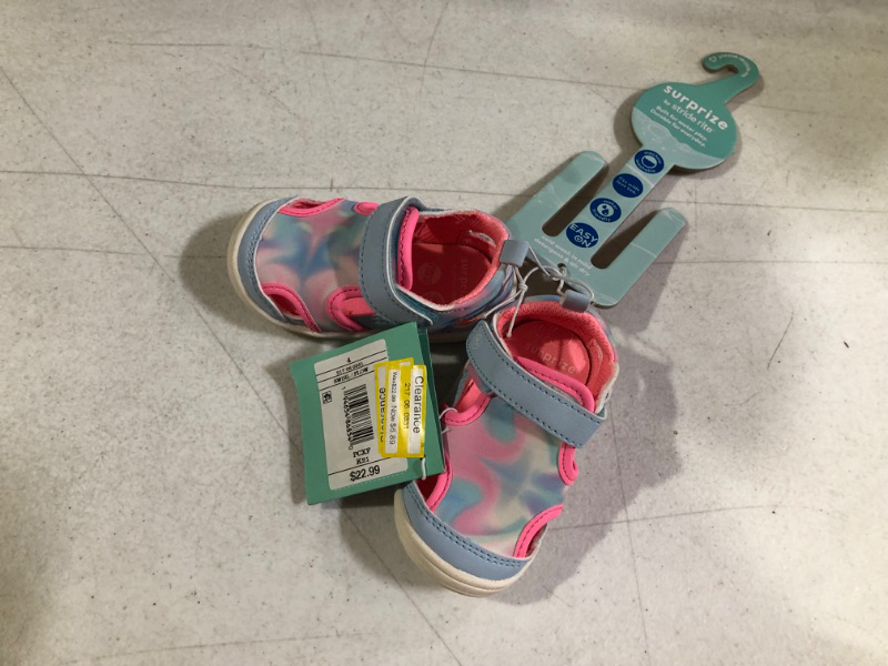 Photo 2 of Baby Girls' Surprize by Stride Rite Tie-Dye Sandals Size 4M