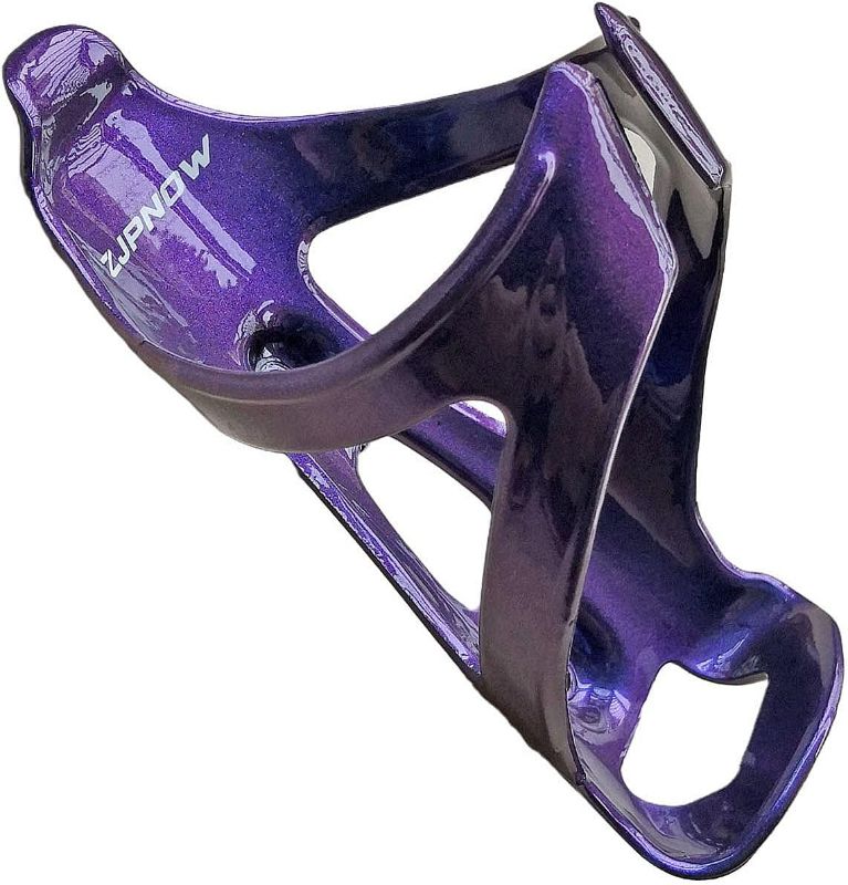 Photo 1 of (Pack of 2) Bike Water Drink Bottle Holder Cage for MTB Mountain Road Bicycle (Purple Blue Change)