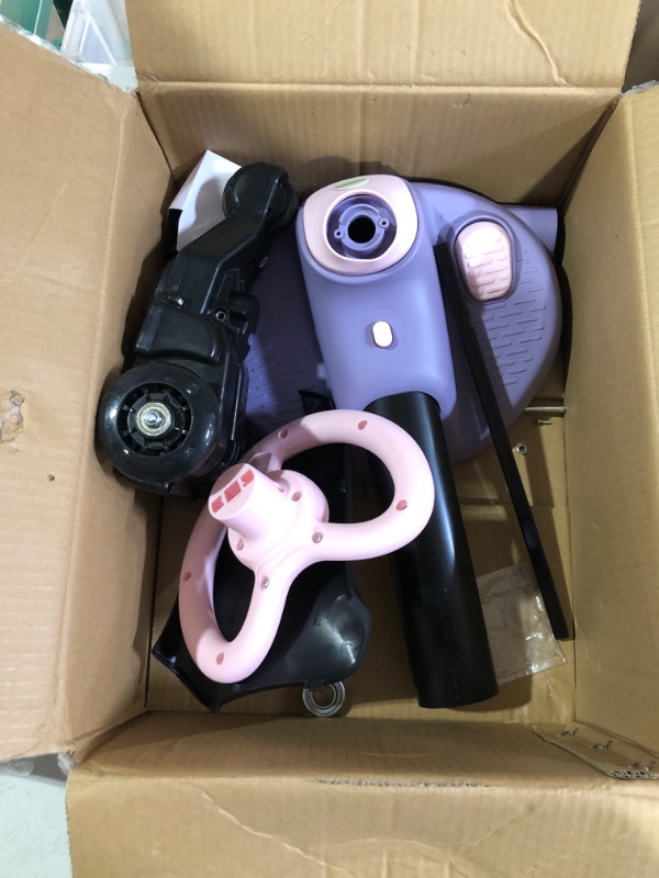 Photo 3 of Electric Wiggle Car, ANPABO 2 in 1 Pink+purple