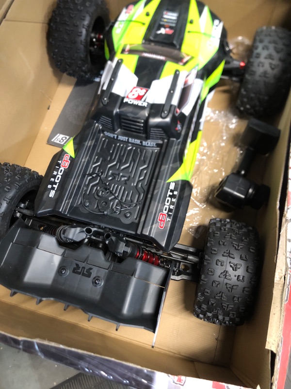 Photo 3 of * PARTS ONLY * DOES NOT WORK * 
ARRMA RC Truck 1/5 KRATON 4X4 8S BLX Brushless Speed Monster Truck RTR (Ready-to-Run), Orange, ARA110002T2