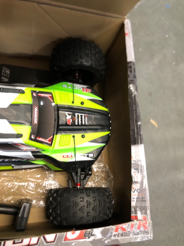 Photo 4 of * PARTS ONLY * DOES NOT WORK * 
ARRMA RC Truck 1/5 KRATON 4X4 8S BLX Brushless Speed Monster Truck RTR (Ready-to-Run), Orange, ARA110002T2