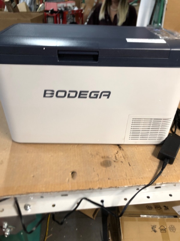 Photo 4 of BODEGA 12 Volt Car Refrigerator, 27 Quart (25L) Car Fridge Portable Freezer (-4?-68?), Electric Cooler for Vehicles, Truck, RV, Camping, Travel and Home Use -12/24V DC & 100V-240V AC, WIFI APP Control 27 Quart (Navy Blue)