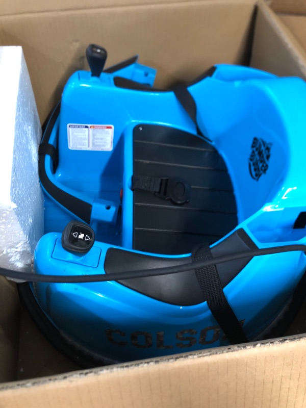 Photo 3 of * USED * NO CHARGING CORD** SOLD FOR PARTS
Ride On Electric Bumper Car for Kids & Toddlers, 12V 2-Speed, Ages 1, 2, 3, 4, 5 Year Old Boys & Girls Toys : Baby Bumping Toy Cars & Remote 