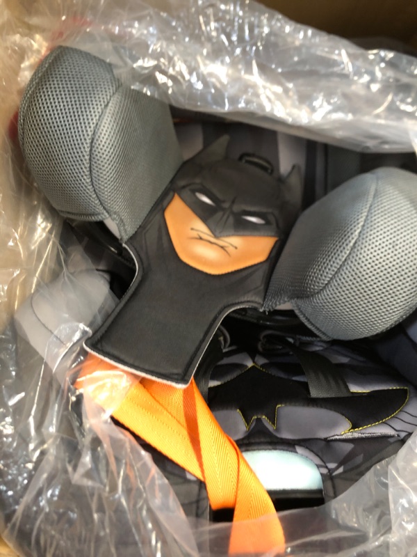 Photo 3 of KidsEmbrace 2-in-1 Harness Booster Car Seat, DC Comics Batman Caped Crusader, Black (3001BAT) Batman (Black)