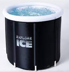 Photo 1 of * USED * 
Explore Fitness Large Ice Bath/Portable Bath/Ice Baths For Recovery/Cold Water Therapy Tub/Ice Bath Outdoor/Ice bath Tub For Athletes/Folding Bathtub Adult/Plunge Pool