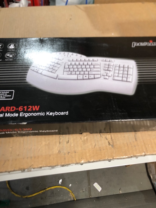 Photo 3 of Perixx Periboard-612 Wireless Ergonomic Split Keyboard, US English Layout