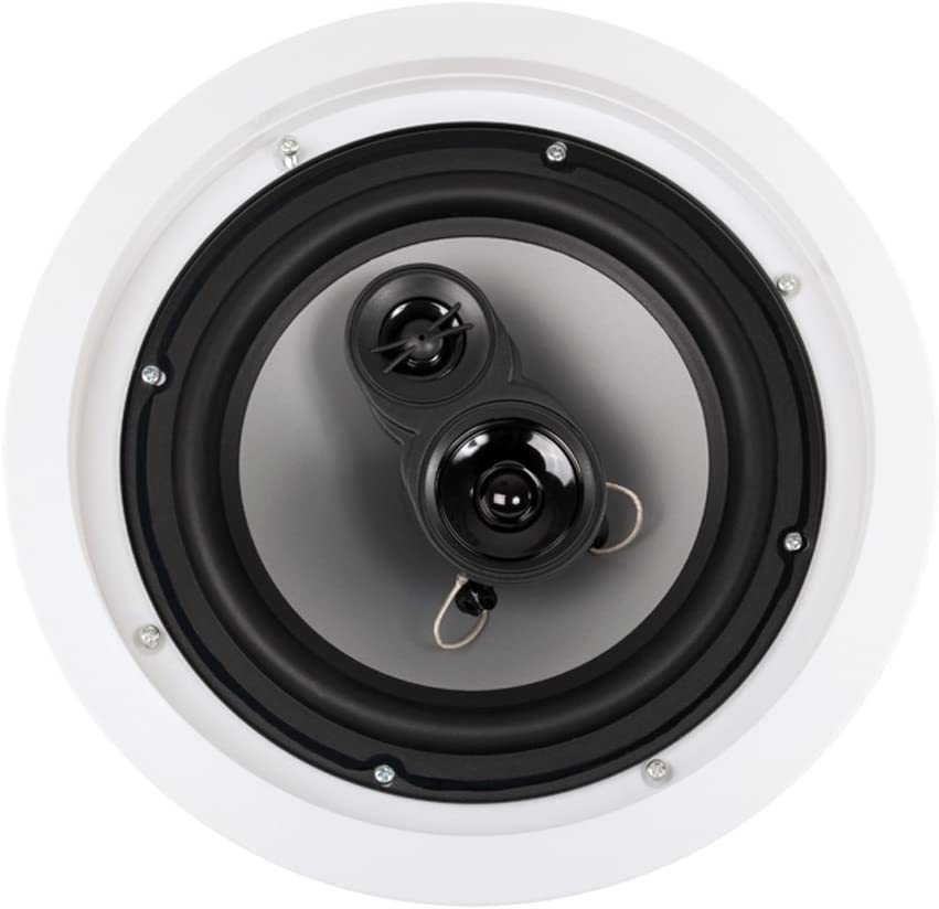 Photo 1 of DAMAGE/ SEE NOTES*****
Acoustic Audio by Goldwood CS-IC83 8” 3-Way In Ceiling Home Theater Speaker