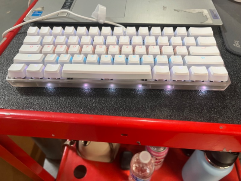 Photo 3 of MIHIYIRY US Layout 60% Hot Swappable Mechanical Keyboard