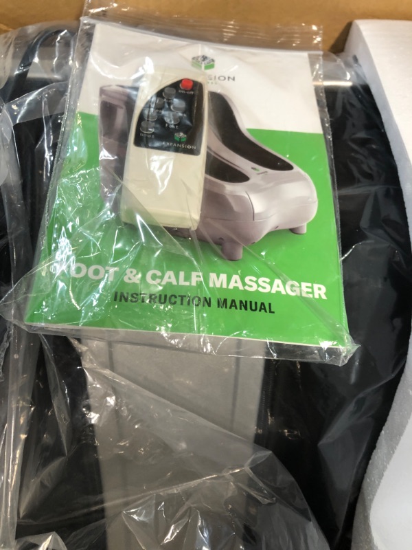 Photo 3 of KoolerThings Shiatsu Heated Foot and Cal Massager Machine to Relieve Sore Feet, Ankles, Calfs and Legs, Deep Kneading Therapy, Relaxation Vibration and Rolling & Stimulates Blood Circulation Silver