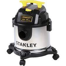 Photo 4 of * USED * 
Stanley 4 Gallon Wet Dry Vacuum, 4 Peak HP Stainless Steel 3 in 1 Shop Vacuum 