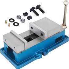 Photo 1 of 4 Inch ACCU Lock Down Vise Precision Milling Vise 4 Inch Jaw Width Drill Press Vise Milling Drilling Machine Bench Clamp Clamping Vice(4")