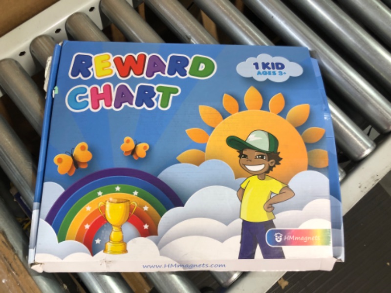 Photo 2 of Large Magnetic Reward Chart for Kids