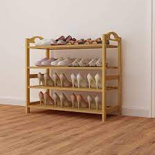 Photo 1 of  4 Tier Shoe Organizer for Closet Entryway Shoe Shelf for Home