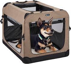 Photo 1 of  Folding Soft Dog Crate, 3-Door Pet Kennel for Crate