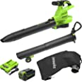 Photo 1 of * USED * 
Greenworks 40V Brushless Blower / Vacuum (505CFM / 230MPH), 5.0Ah Battery and Charger Included