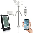 Photo 1 of * USED * 
8-in-1 Wireless Weather Station, Multifunctional WiFi Weather Stations Solar Powered with Temperature, Humidity, Wind Direction, Wind Speed, Rainfall, Atmospheric Pressure, Alarm Clock, Alerts