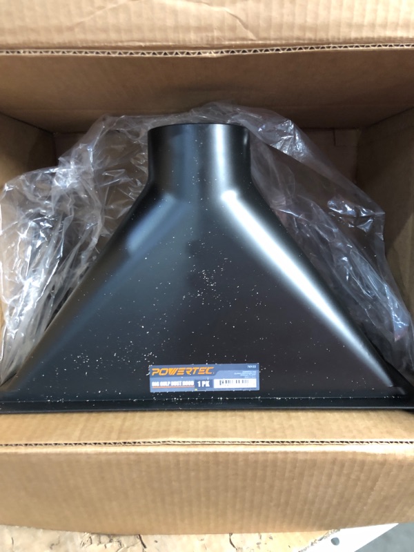 Photo 2 of * USED * 
POWERTEC 70122 Big Gulp Dust Hood for Woodworking Dust Collection Dust Hood