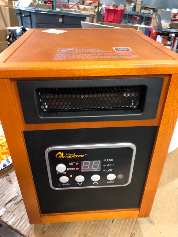 Photo 2 of [notes] Dr Infrared Heater Portable Space Heater, 1500-Watt 