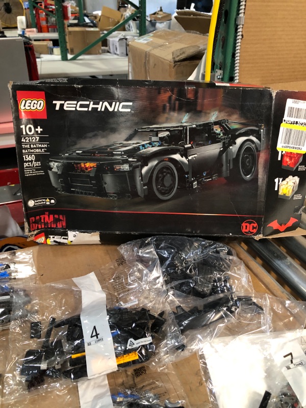 Photo 5 of LEGO Technic The Batman - Batmobile 42127 Building Toy Set for Kids, Boys, and Girls Ages 10+ (1,360 Pieces) Frustration-Free Packaging