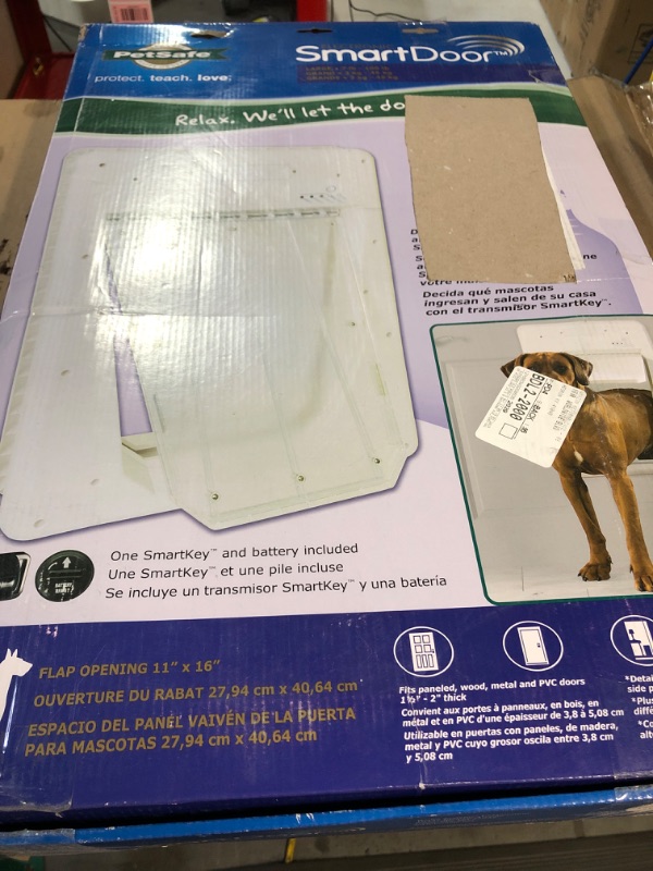 Photo 2 of * DAMAGED * 
PetSafe® Electronic SmartDoor™- Large