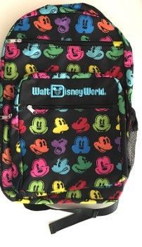 Photo 1 of **STOCK PHOTO FOR REFERENCE ONLY** 
Walt Disney World Multi Color Mickey Mouse Backpack NEW
