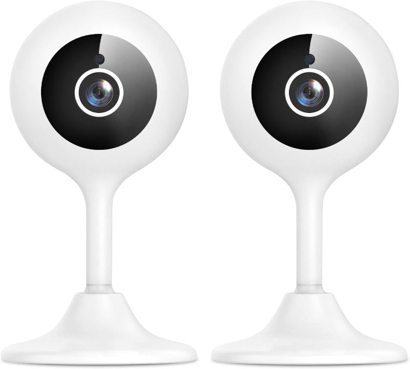 Photo 1 of Security Camera Indoor 4 Pack, 1080P Smart Alexa Camera, 2.4Ghz Baby