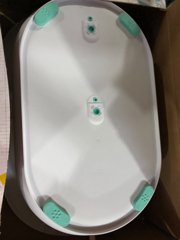 Photo 2 of 4-in-1 Grow-with-Me Bath Tub by Frida Baby Transforms Infant Bathtub to Toddler Bath Seat with Backrest for Assisted Sitting in Tub