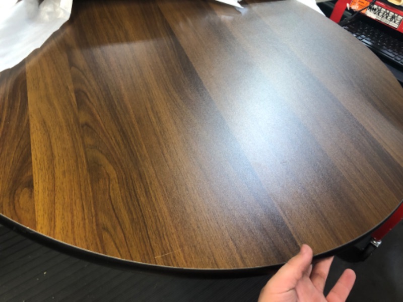 Photo 3 of ***DAMAGED - SEE NOTES***
Flash Furniture Glenbrook 36'' Round Table Top with Natural or Walnut Reversible Laminate Top