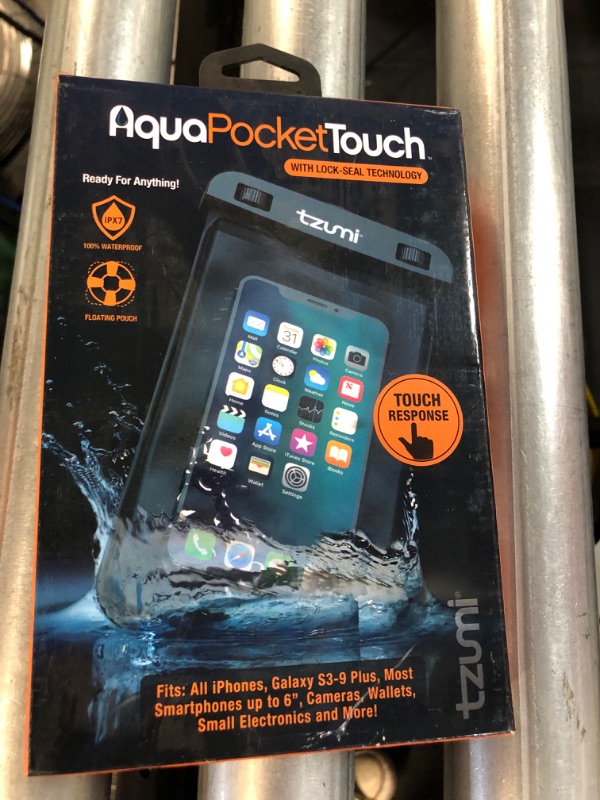 Photo 6 of Tzumi Aqua Pocket Waterproof Smartphone Pouch TWO (2)