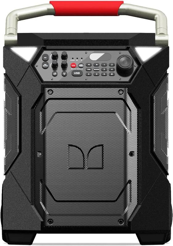 Photo 1 of Monster Rockin' Roller 270X 200W Portable Indoor/Outdoor Speaker - Black/Gray