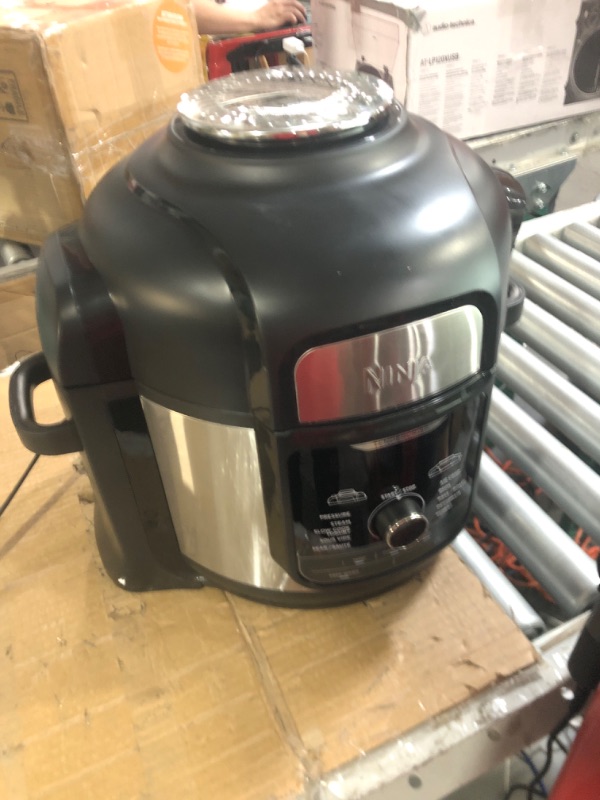 Photo 2 of Ninja FD401 Foodi 12-in-1 Deluxe XL 8 qt. Pressure Cooker & Air Fryer                                                                                                                                                                                          