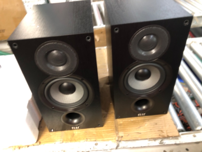 Photo 2 of ELAC Debut 2.0 B5.2 5-1/4" Bookshelf Speakers, Black, Pair
