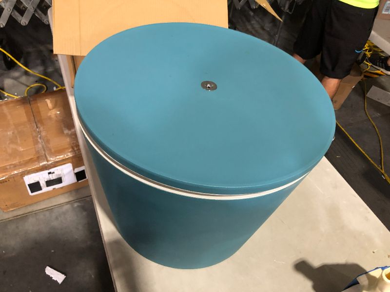 Photo 4 of ***DAMAGED - SEE NOTES***
Keter Modern Cool Bar Outdoor Patio Furniture and Hot Tub Side Table with 7.5 Gallon Beer and Wine Cooler, Teal