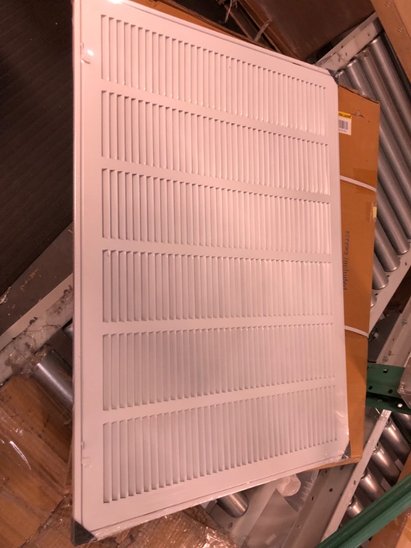 Photo 2 of 30 in. x 20 in. High Return Air Filter Grille with MERV 11 Filter Pre-Installed