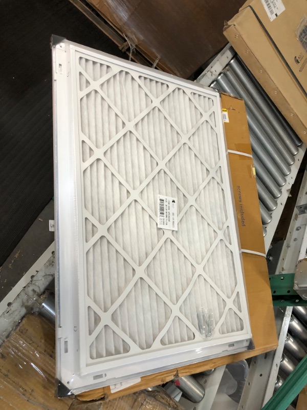 Photo 3 of 30 in. x 20 in. High Return Air Filter Grille with MERV 11 Filter Pre-Installed