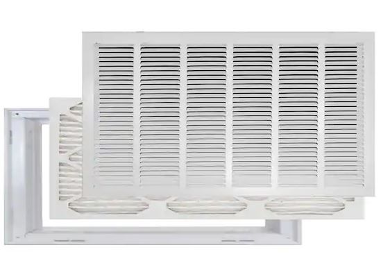 Photo 1 of 30 in. x 20 in. High Return Air Filter Grille with MERV 11 Filter Pre-Installed