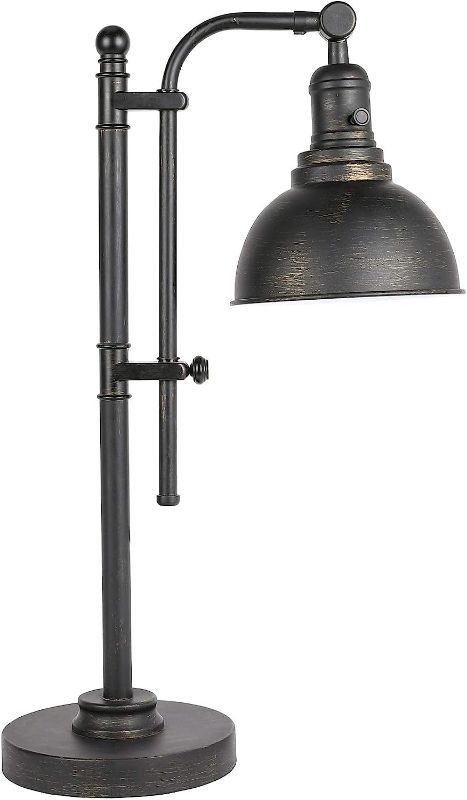 Photo 1 of [See Notes] Rustic Desk Lamp Black 