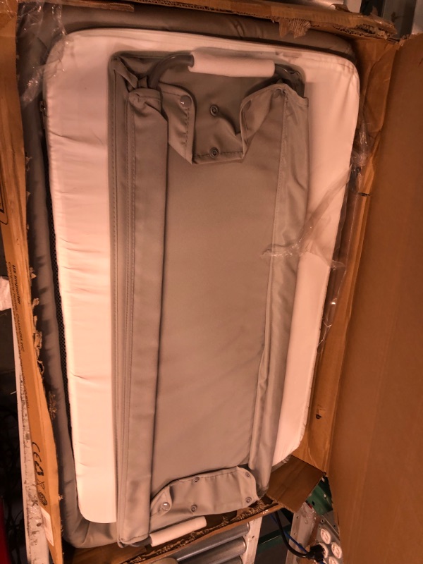 Photo 1 of **STOCK IMAGE FOR SAMPLE**
Cowiewie Bedside Bassinet for Baby with Bed Mattress and Storage Bassinet Bedside Sleeper for Mom's Convenience on Up-and-Down Stairs?Black? Joan Black