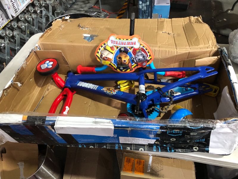 Photo 10 of ***DAMAGED - SEE NOTES***
Nickelodeon Paw Patrol Kids Bike, 16-Inch Wheels