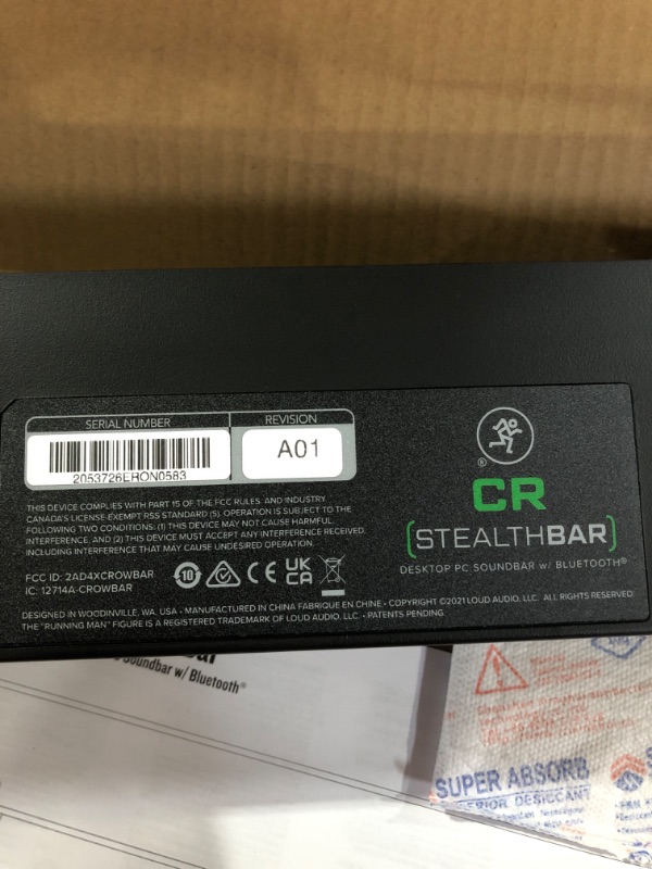 Photo 4 of Free MC-100 Headphones with The Purchase of a CR-Stealthbar Speaker